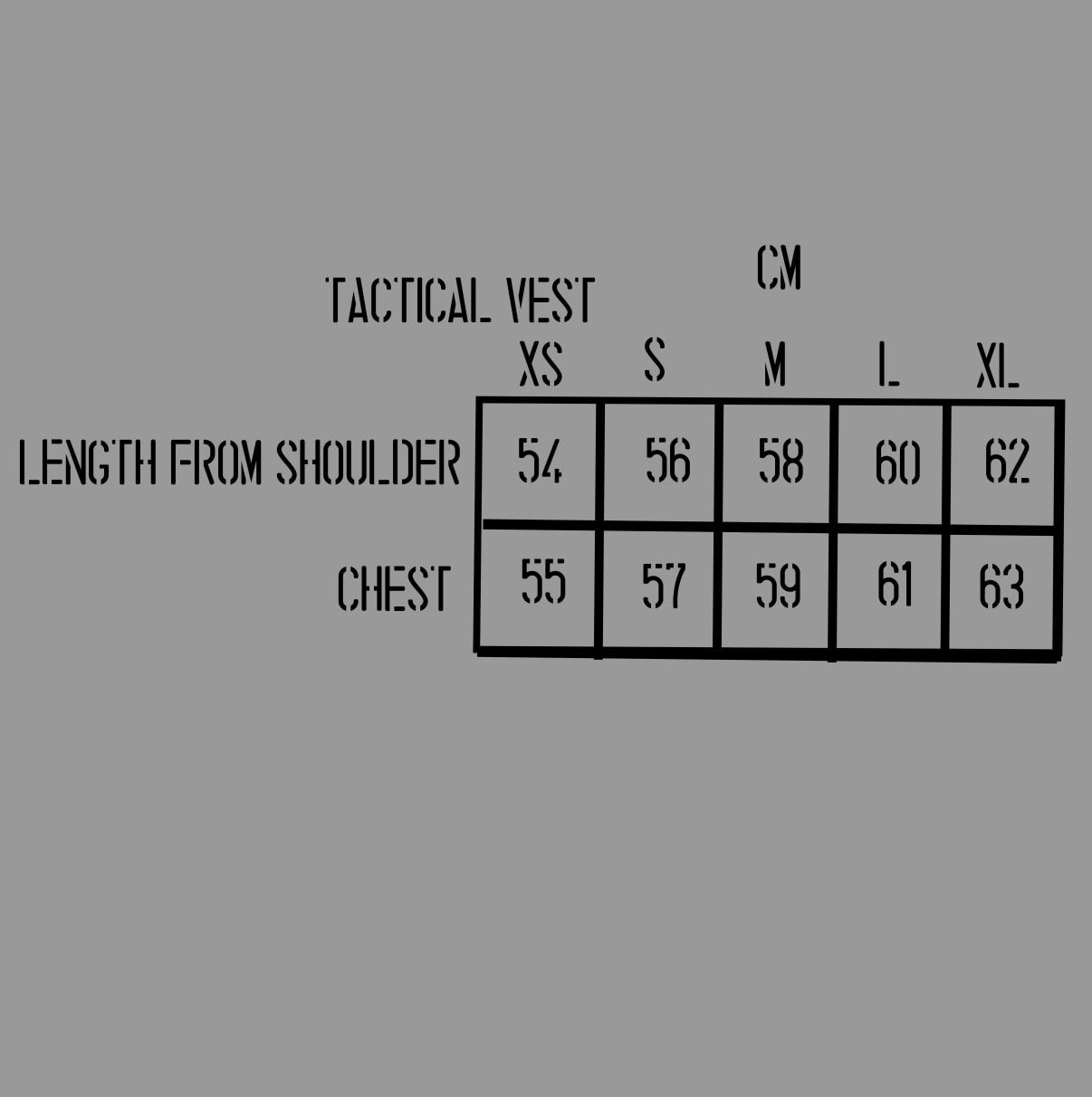 Tactical vest khaki