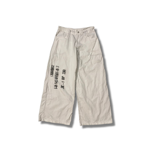 Army jeans white