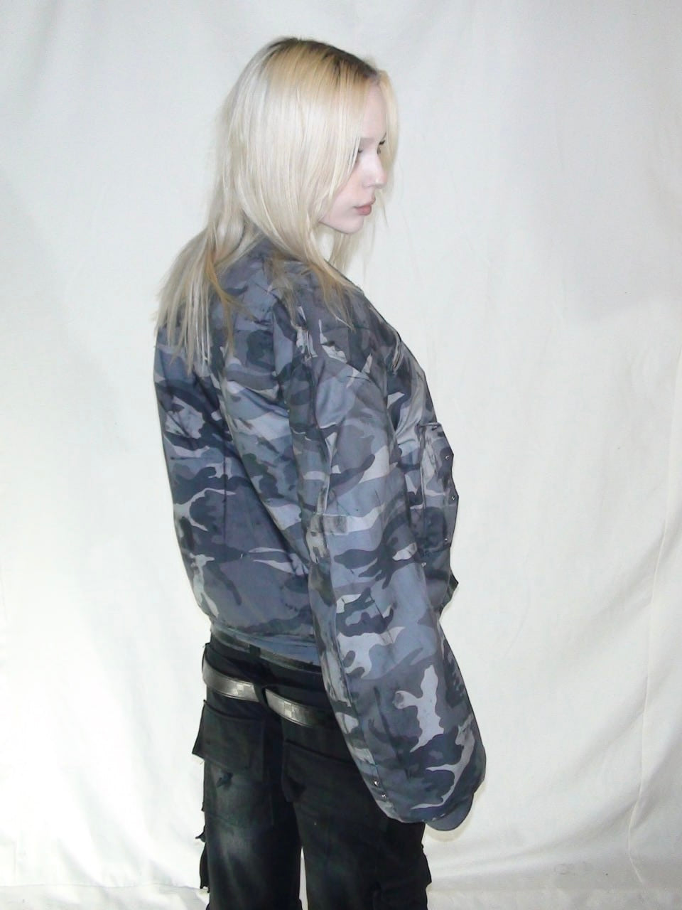 2c4 'ARCTIC' camo bomber grey/navy