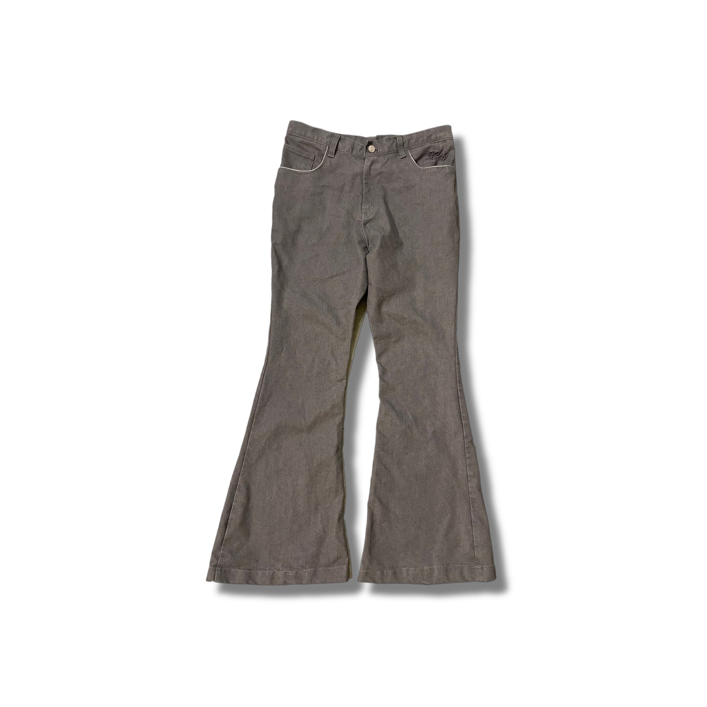 Flared jeans grey