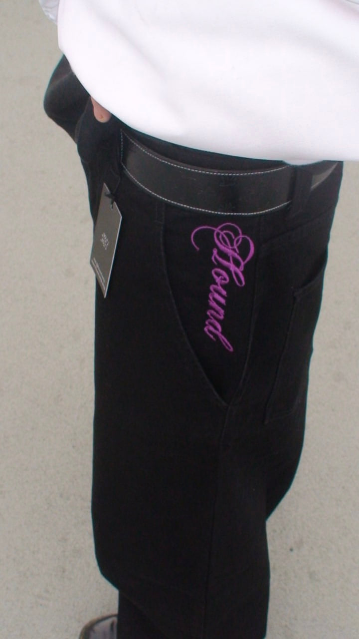 Washed black lady jeans(final2024)
