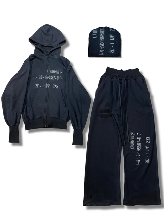Black sweatsuit bundle 233+