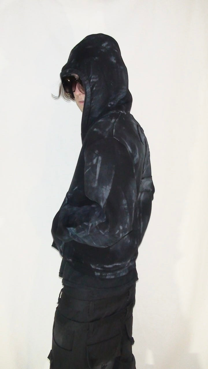 2c4 'ASPHALT' zip hoodie 2