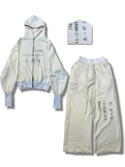 White sweatsuit bundle 233+