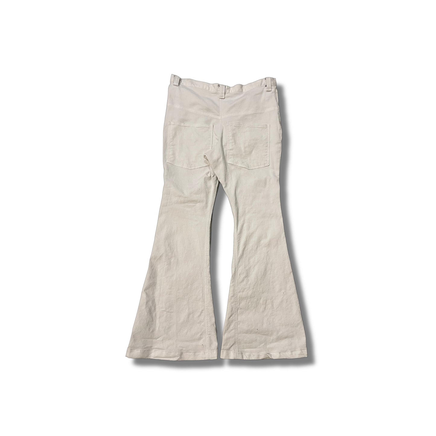 Flared jeans white