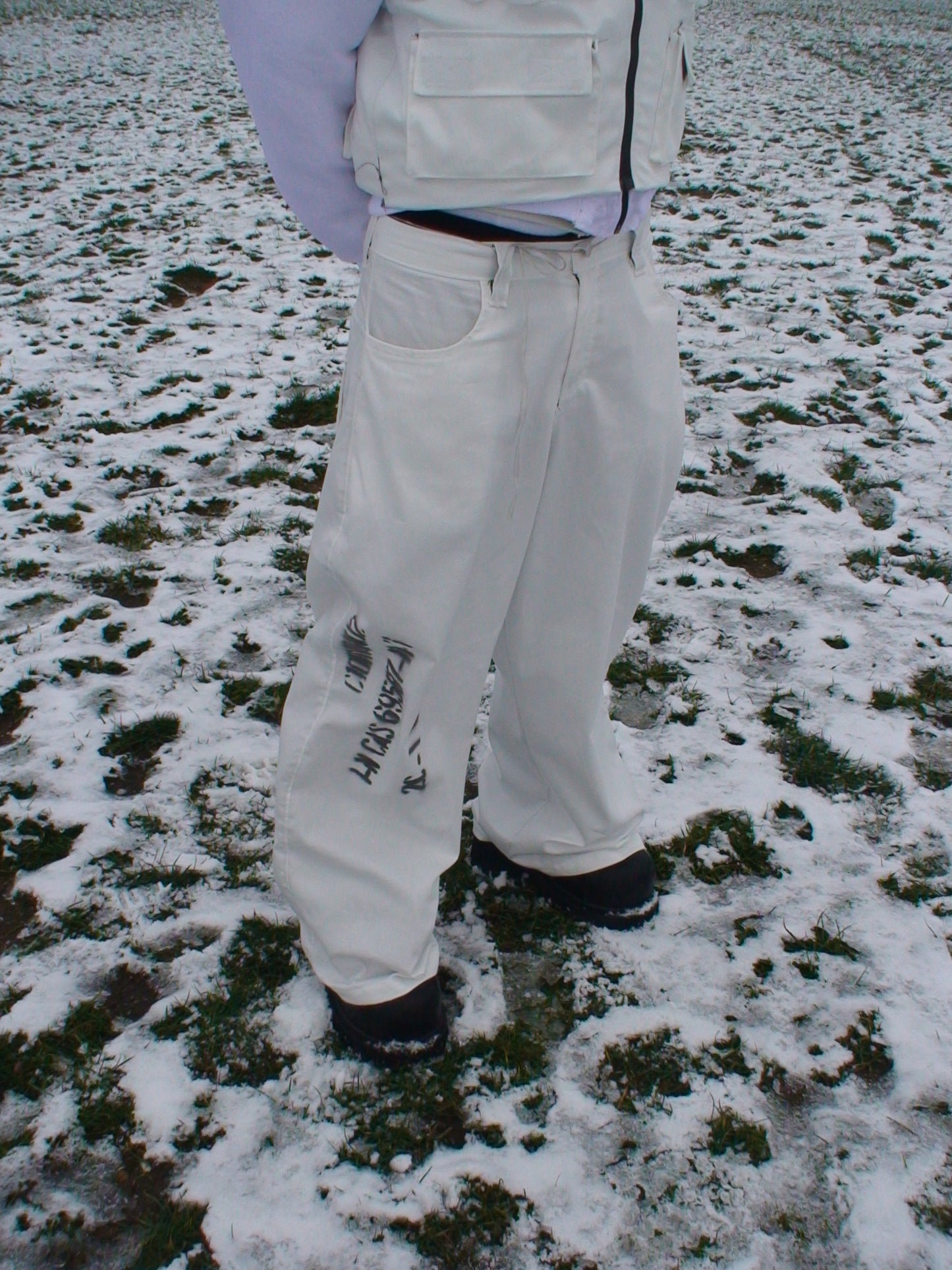 Army jeans white