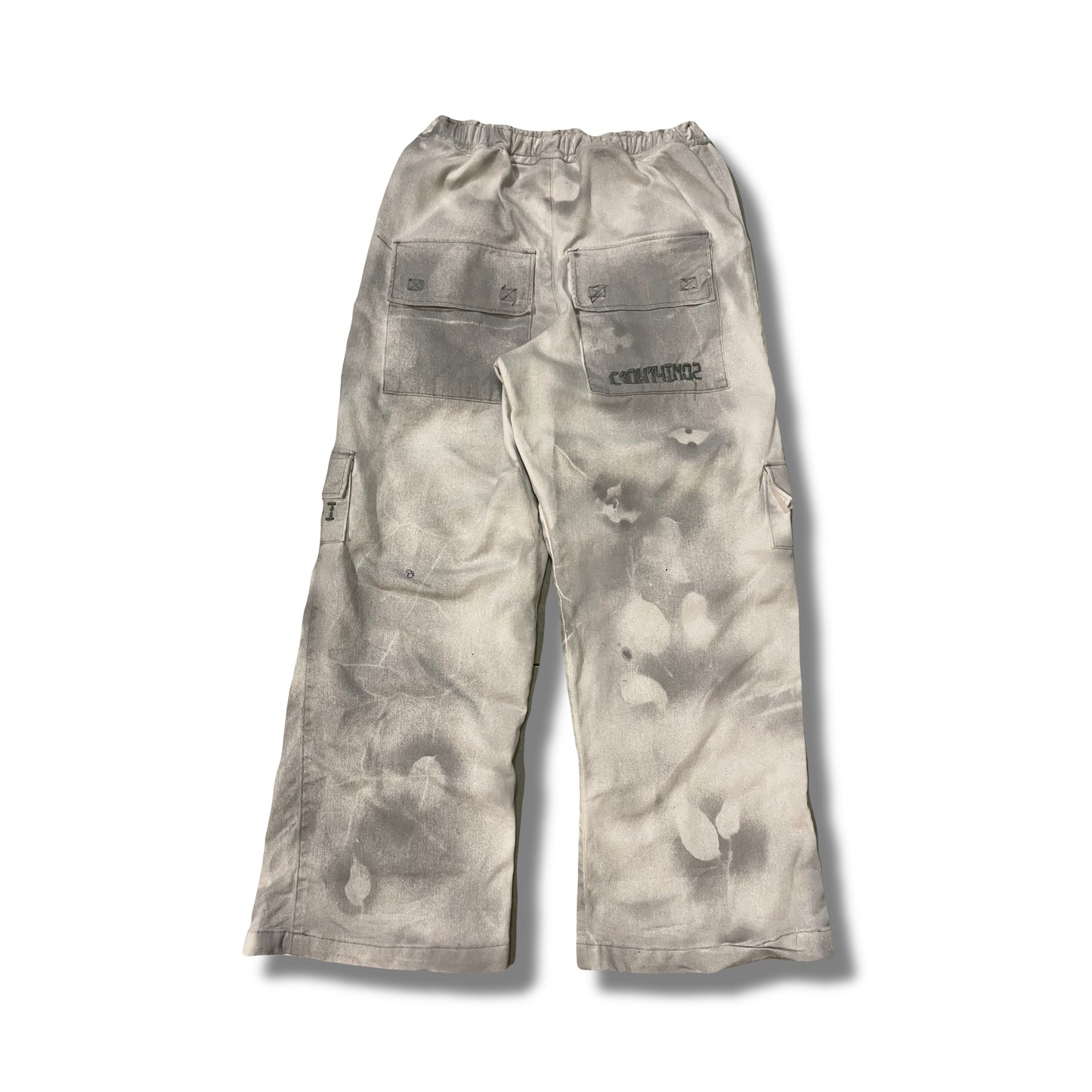 White tactical grey camo pants